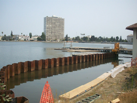 Estaca prancha e Cofferdams